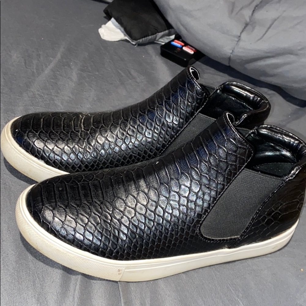 animal skin booties